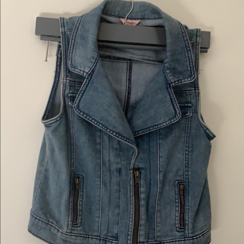 Candies denim vest
